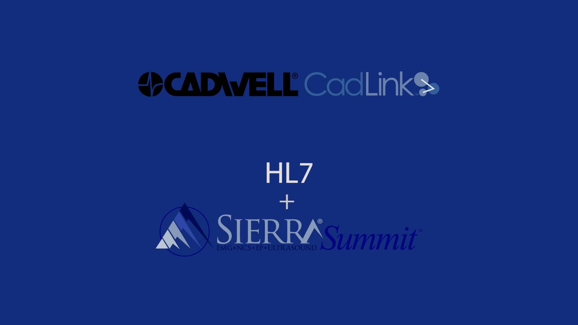 CadLink - Summit software and HL7 on Vimeo