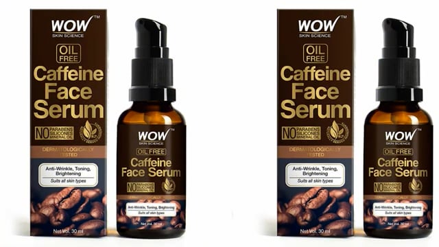 WOW Skin Science Caffeine Face Serum benefits side effects uses price and review in hindi