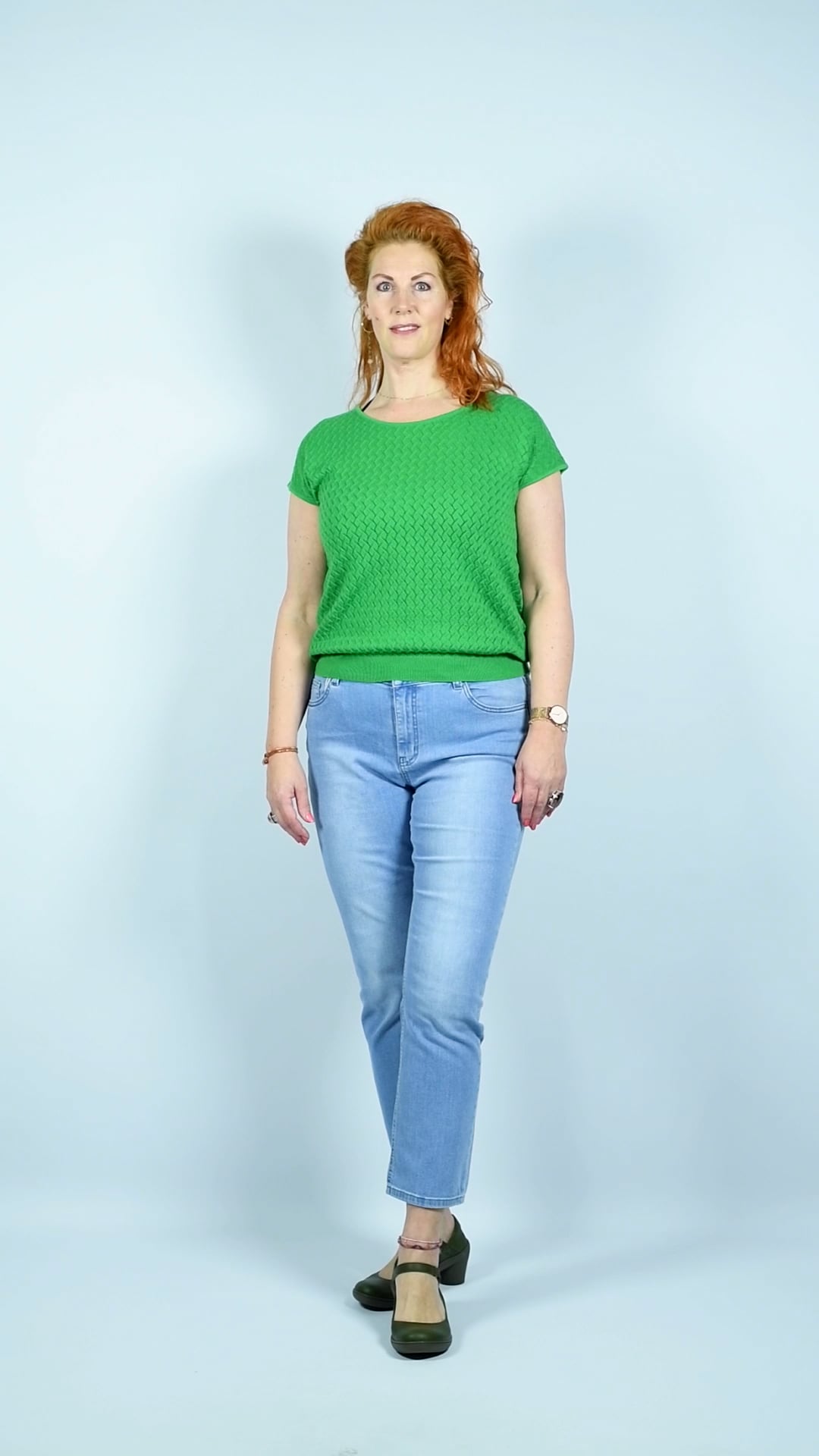 LilyBalou top 'Dalida' green on Vimeo