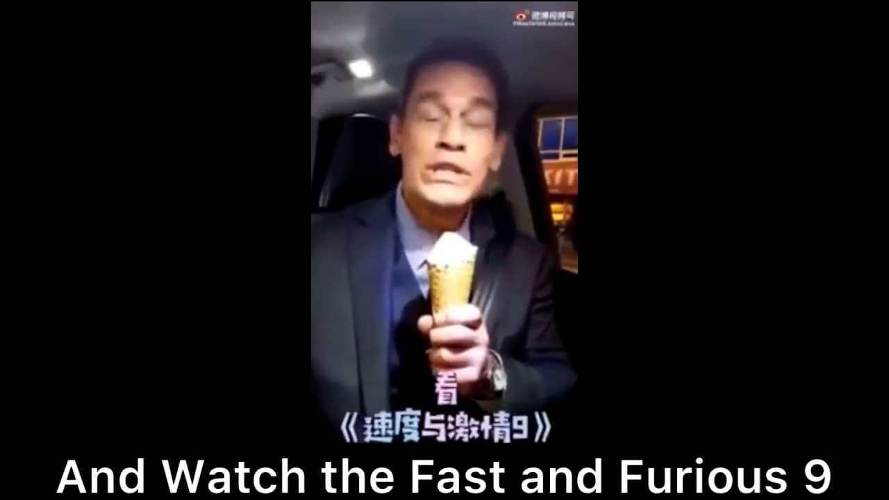 John Cena Ice cream with proper Translations on Vimeo