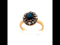 Diamond, Sapphire, 18ct Ring 11497-2282