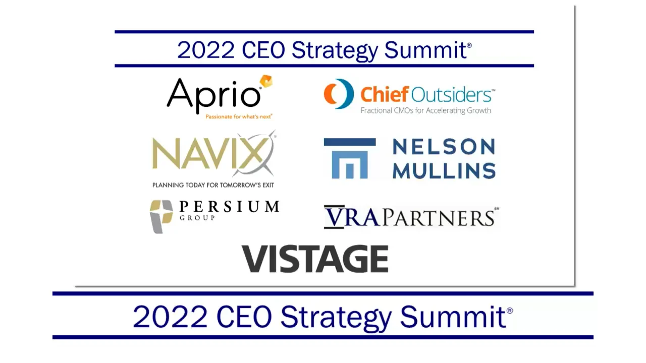 Nelson Mullins CEO Summit 2022 on Vimeo