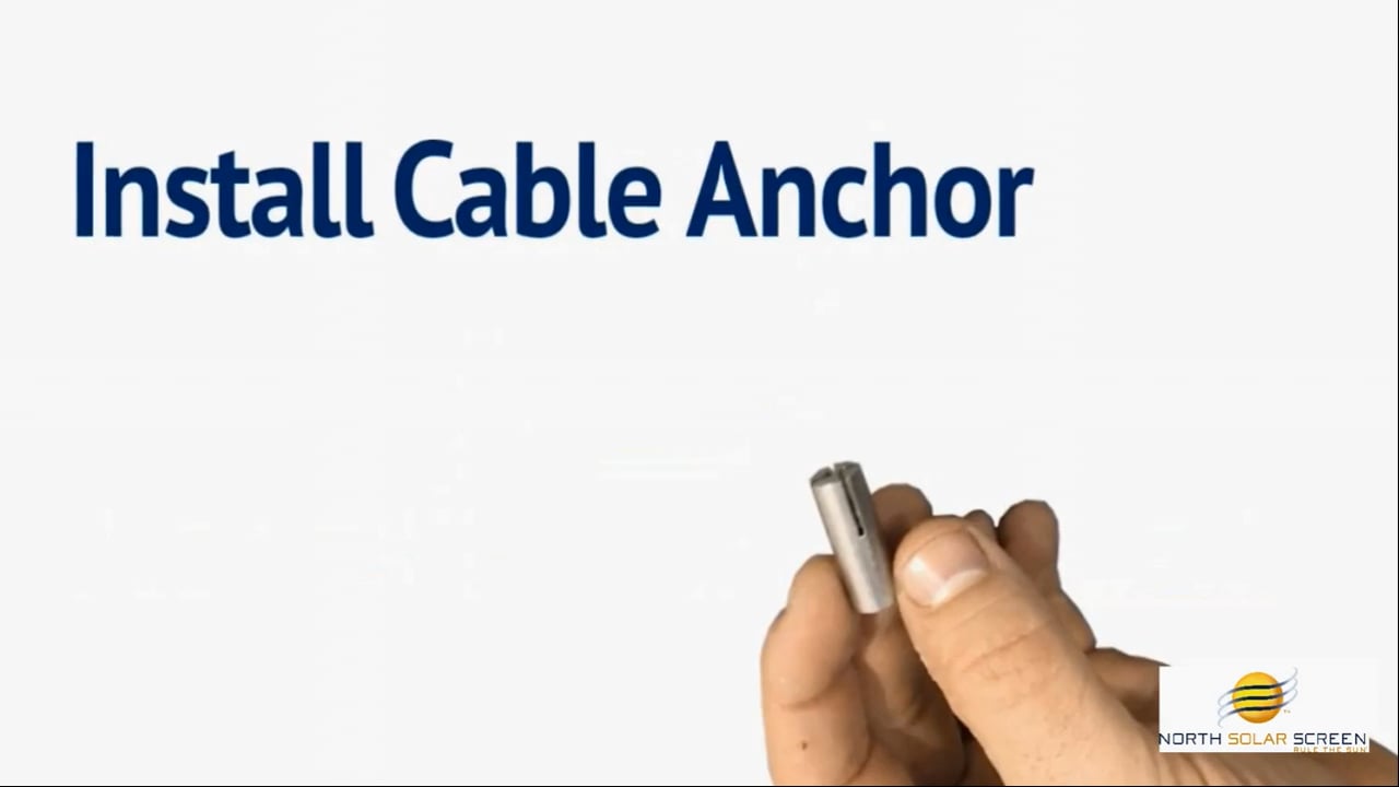 Install Cable Anchor
