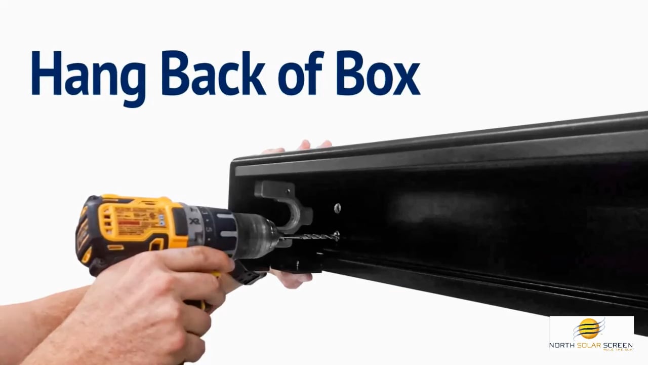 Hang Back of Box Motorized
