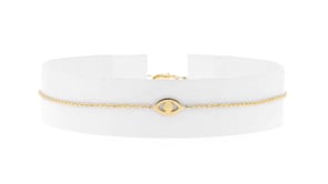 14kt Yellow Gold Evil Eye Bracelet