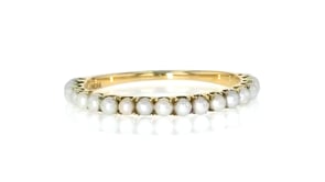 1.5-2mm Cultured Pearl Ring in 14kt Yellow Gold