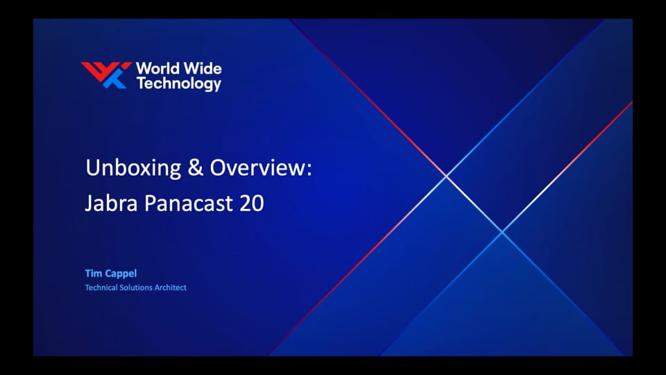 Unboxing & Overview: Jabra Panacast 20