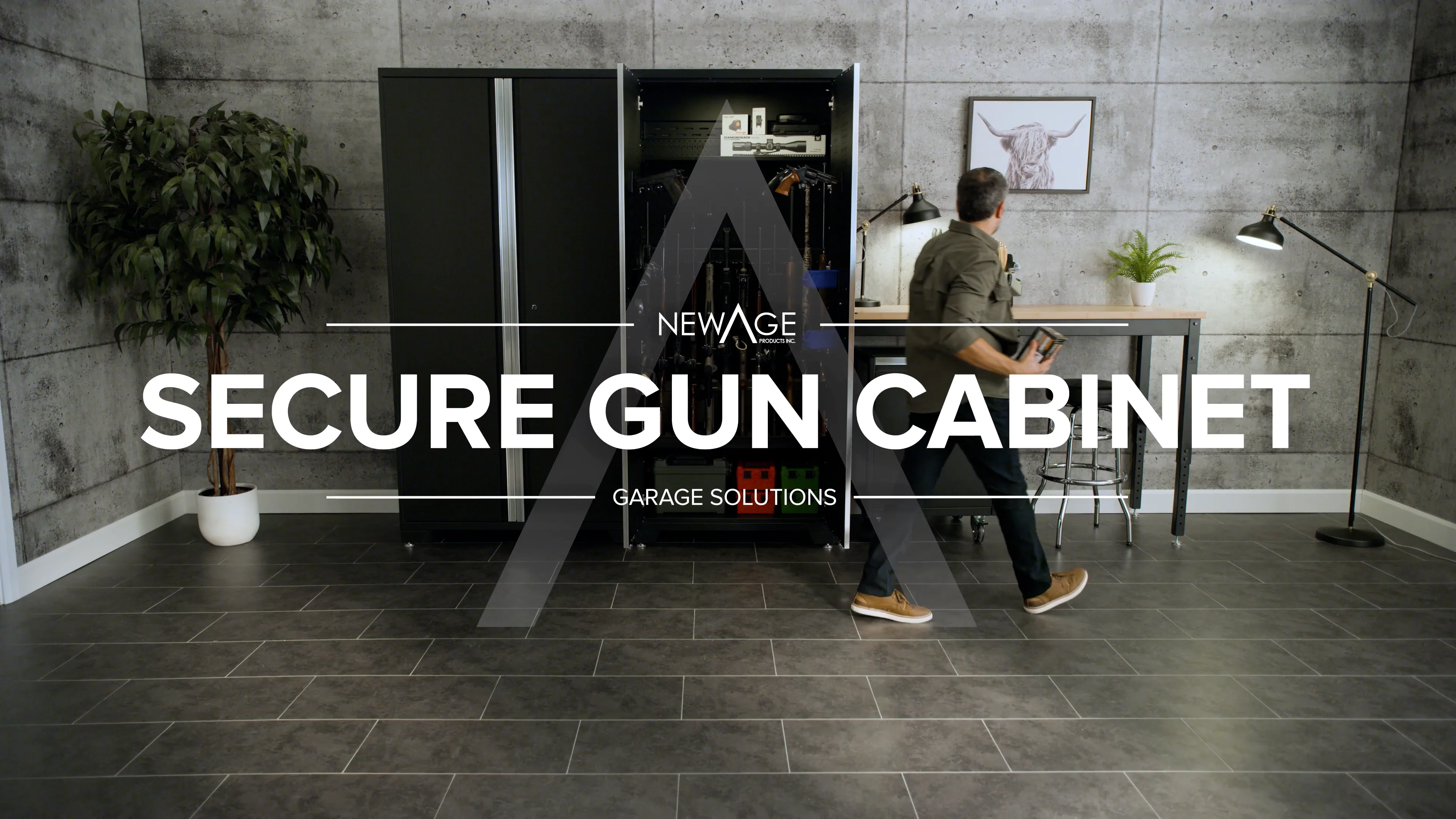 Secure Gun Cabinet Accessory 36 Stock Shelf — Marvellesures