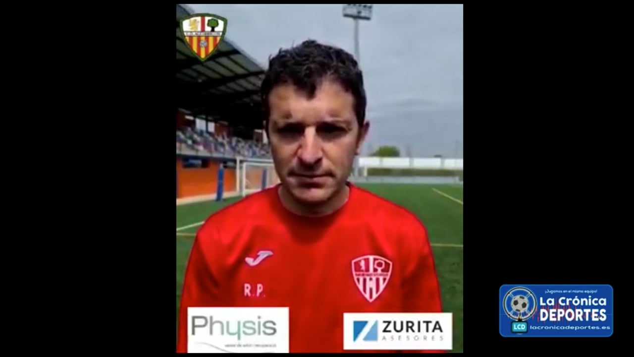 ROMÁN PANADERO (Entrenador Altorricón) At. Binéfar 0-1 Altorricón / J26 / 1ª Regional Gr2