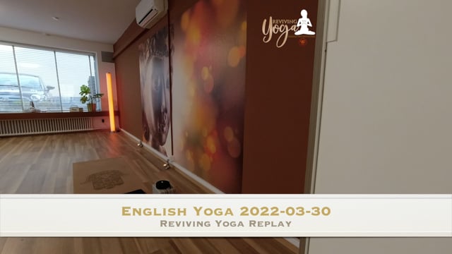 English Yoga with Belt 2022-03-30