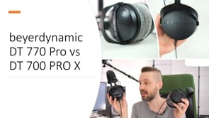 beyerdynamic DT700 Pro X vs DT770 Pro