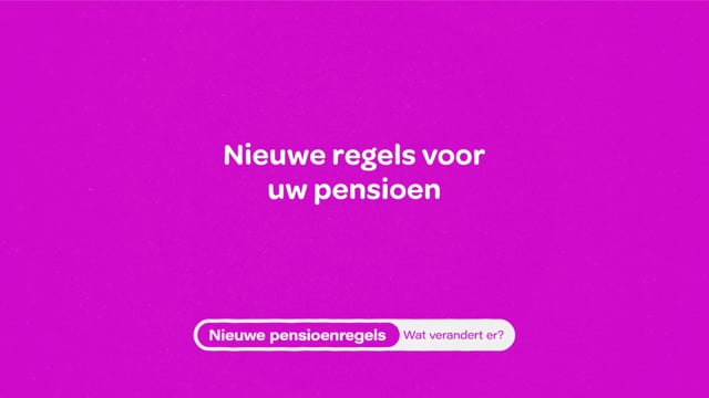 Zich voorstellen hop Geldschieter Nieuwe regels voor uw pensioen | pensioenfonds-snsreaal.nl
