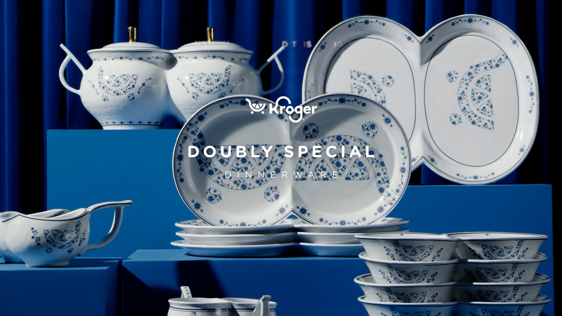 KROGER . DOUBLE SPECIAL DINNERWARE
