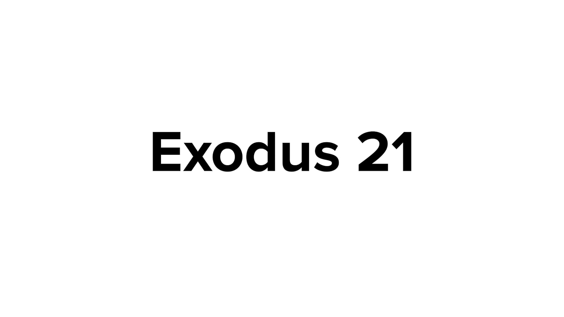 exodus-21-on-vimeo