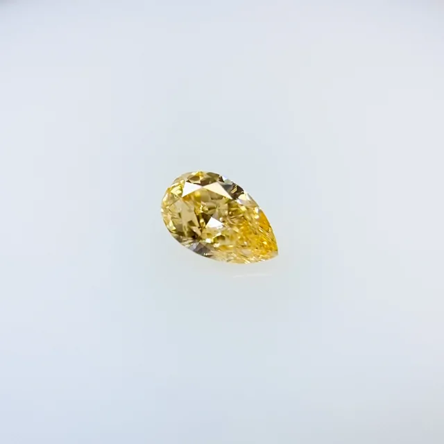 FANCY INTENSE YELLOW ORANGE 0.183ct PS/RT1189/CGL