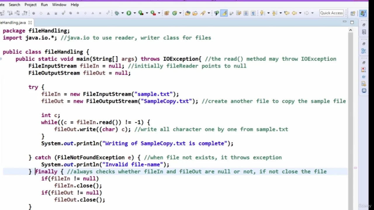 41 Java File Handling on Vimeo