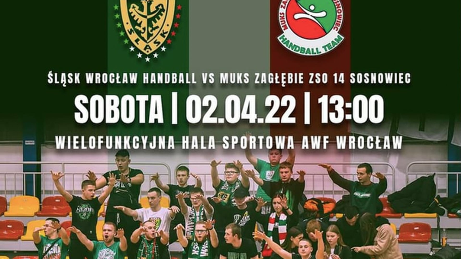 WKS Śląsk Wrocław vs MUKS Zagłębie Sosnowiec