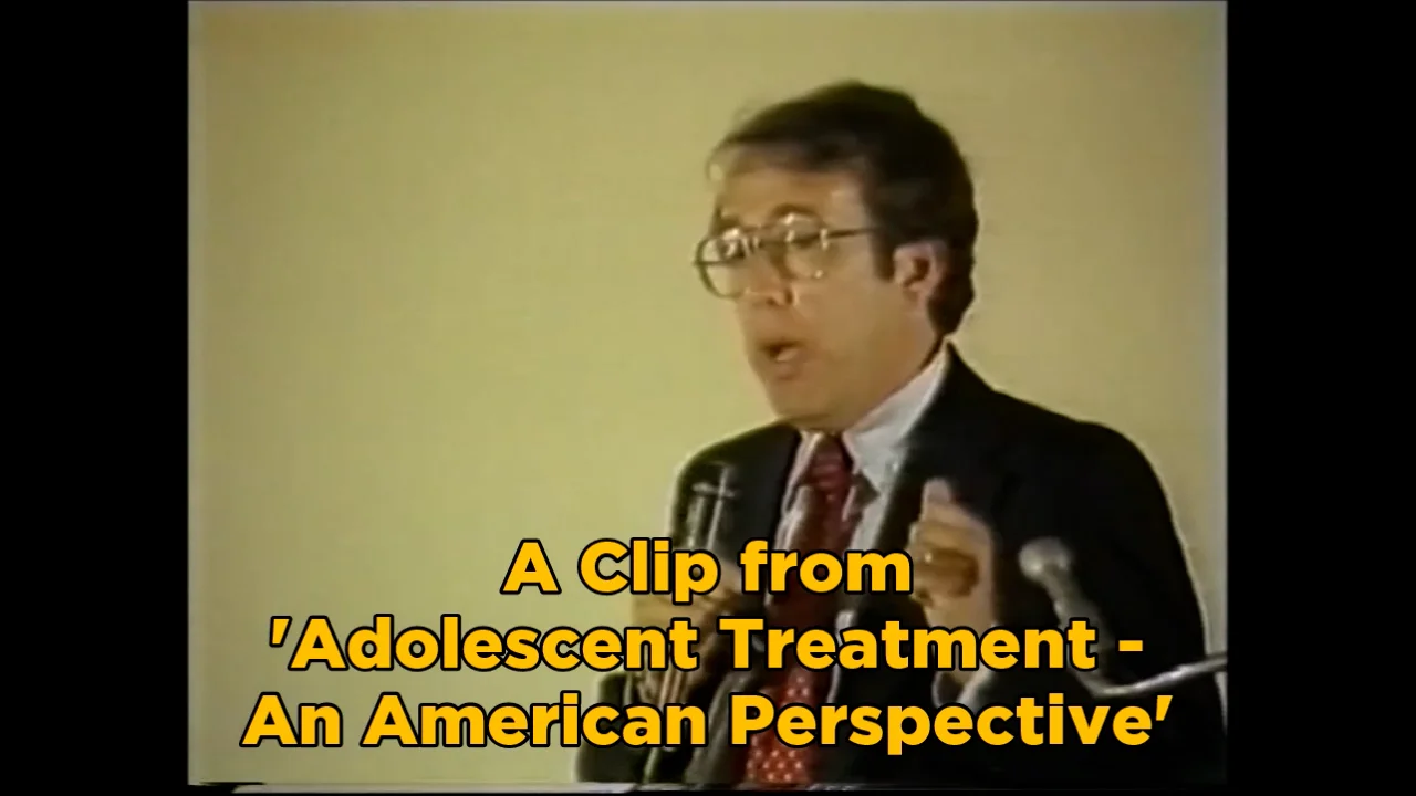 Watch Adolescent Treatment - An American Perspective Online | Vimeo On ...