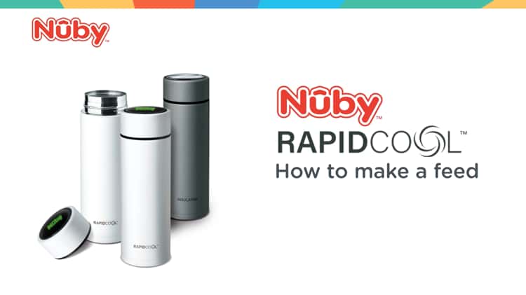 The Nuby RapidCool is the newest, most innovative way of preparing formula  feeds for your new arrival. The sleek, stylish RapidCool cools…