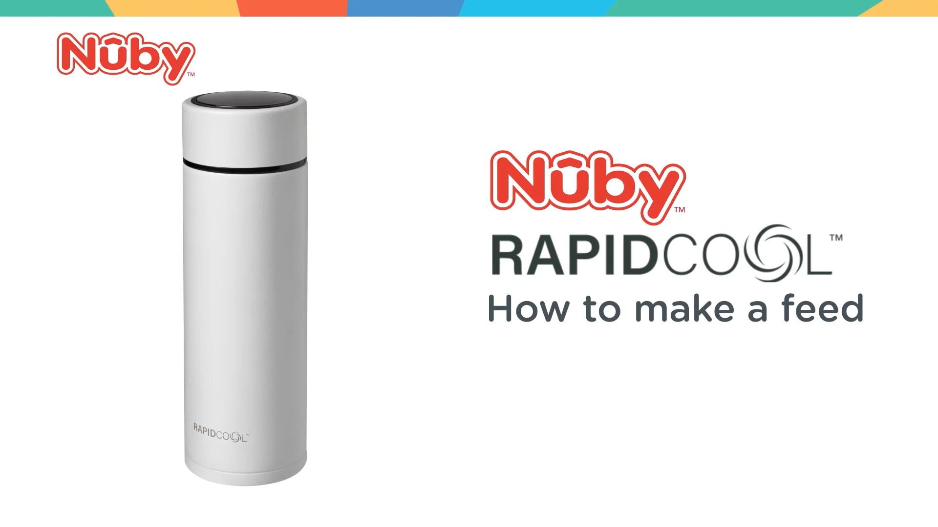 How to Use the Nuby RapidCool™ on Vimeo