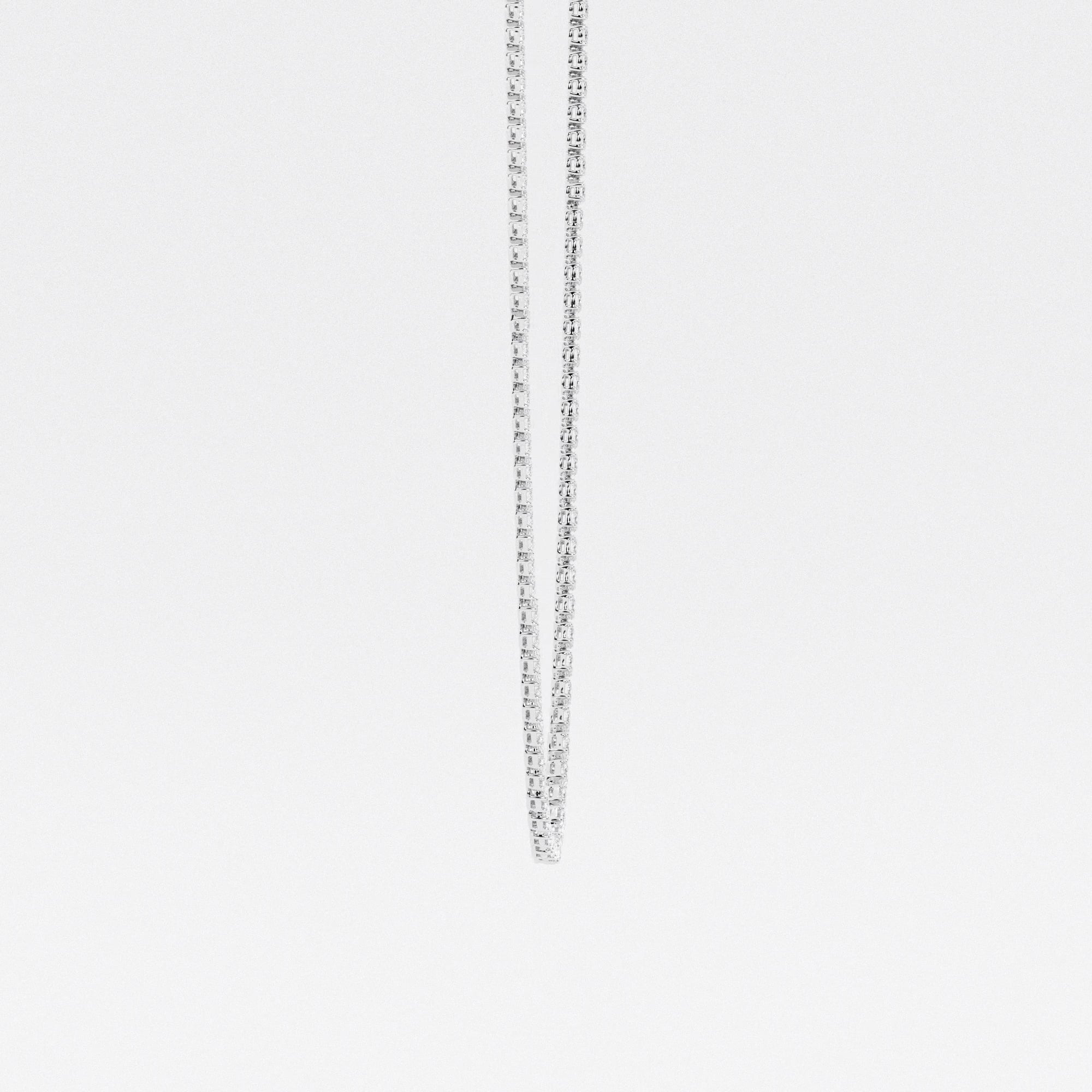 product video for 17 1/3 ctw Oval Lab Grown Diamond East West Tennis Necklace