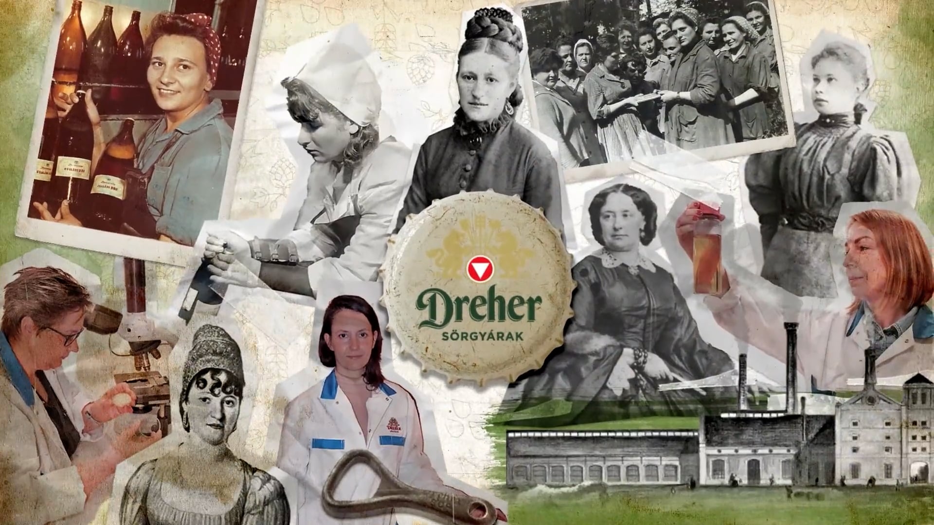 Dreher - Nők a sörgyártásban 1800' - 2022