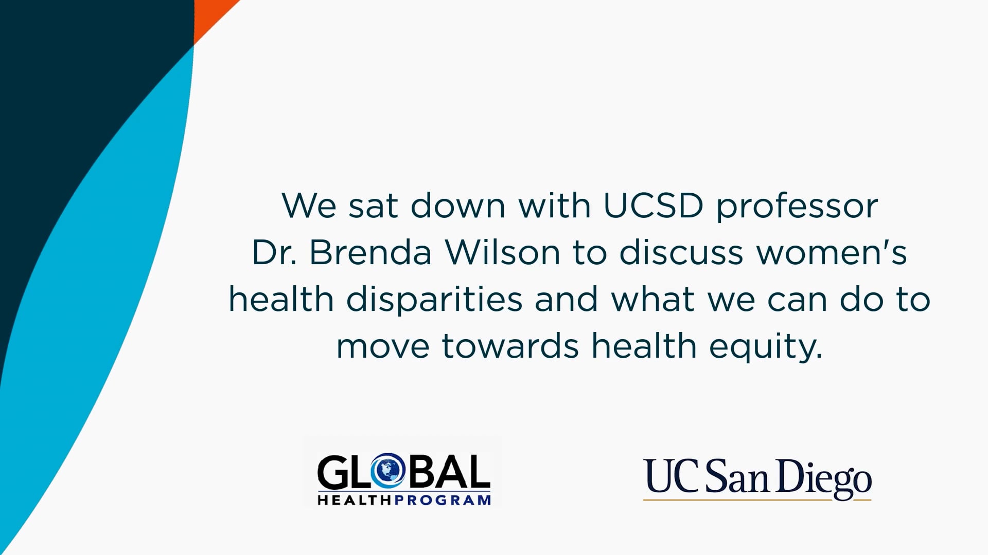 Aya Healthcare + The Global Health Program, UCSD | Women's Health