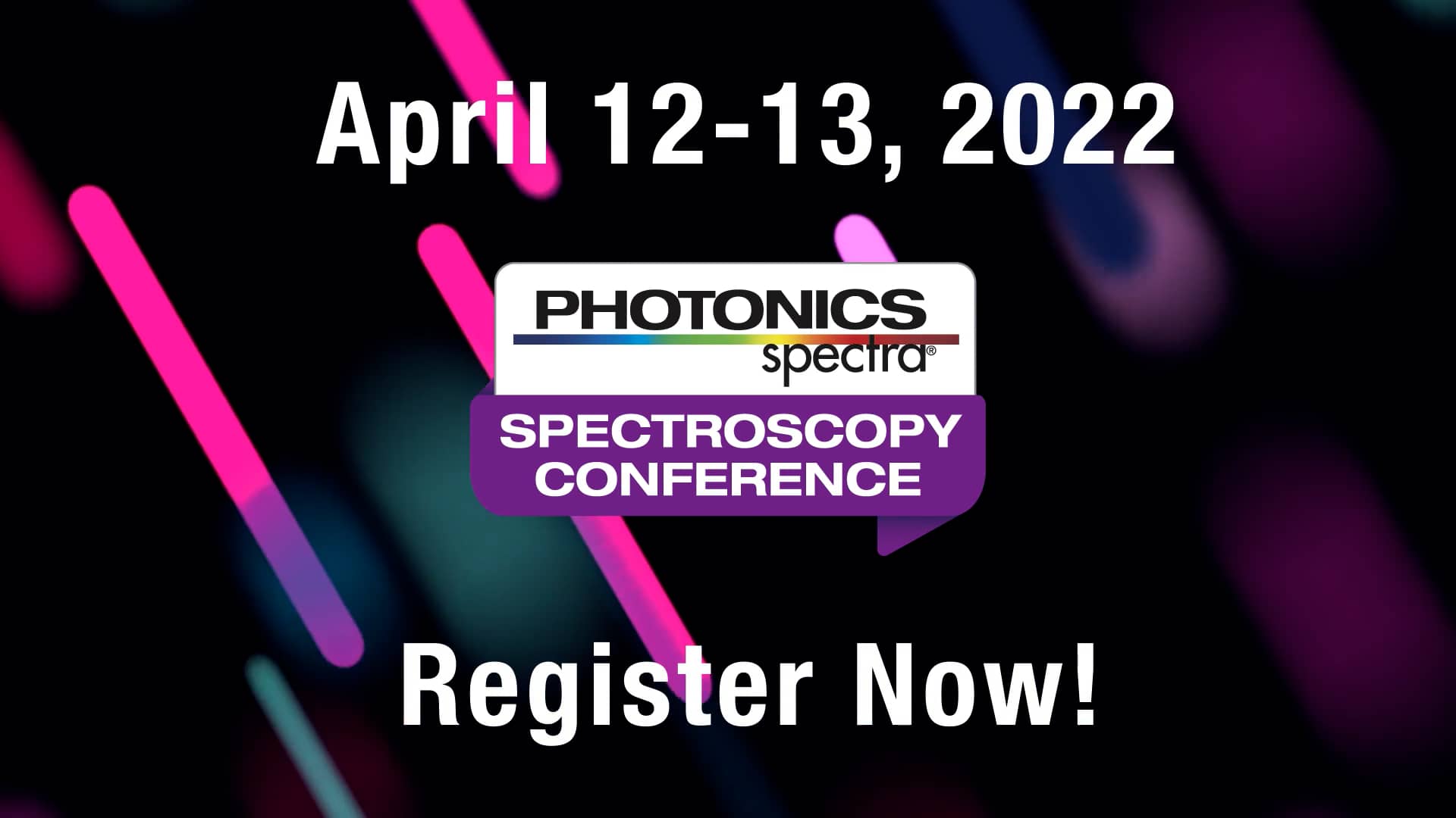 Photonics Spectra Spectroscopy Conference 2022 on Vimeo