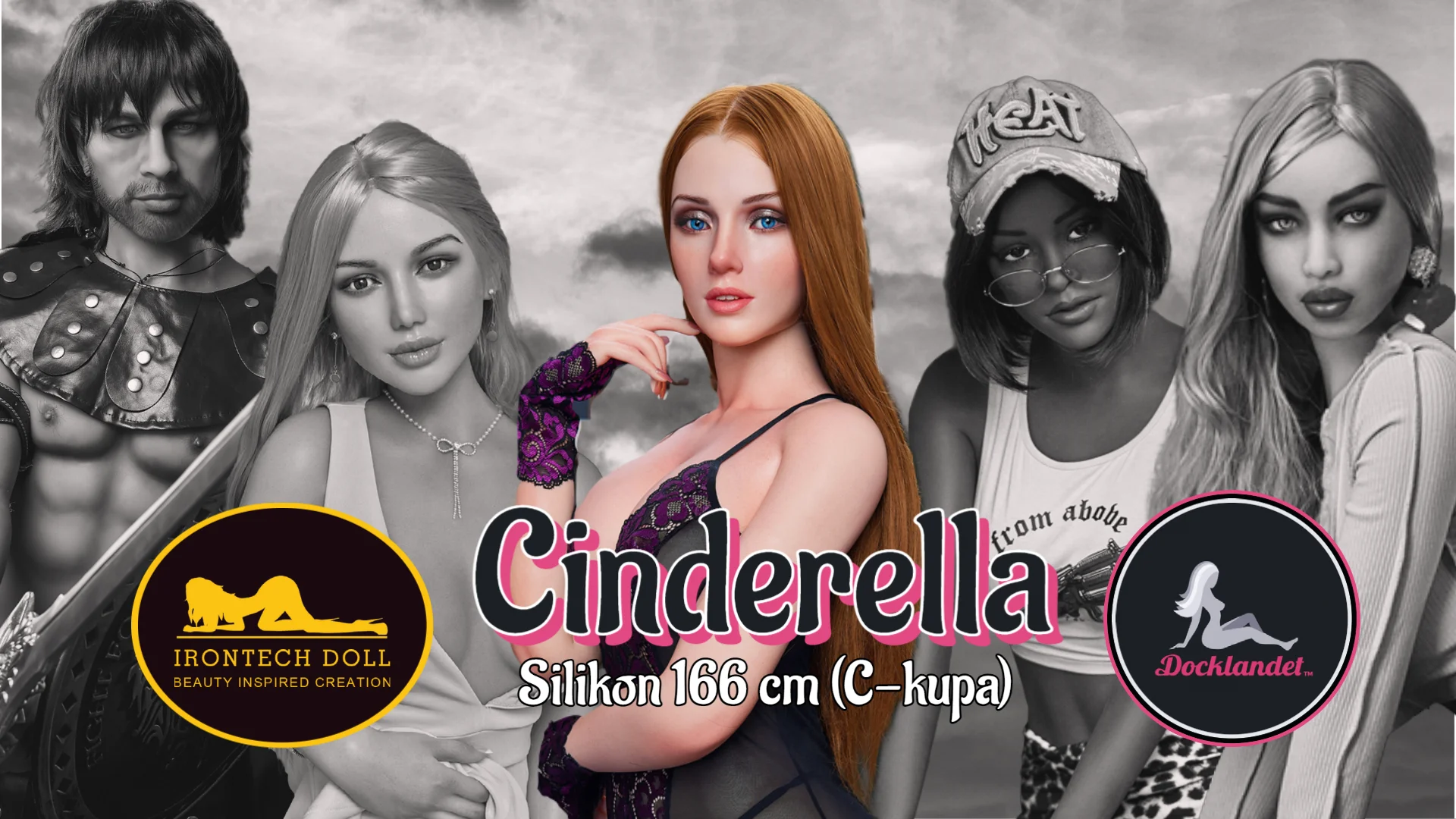Cinderella Irontech Doll (166 cm C-kupa Silikon) on Vimeo
