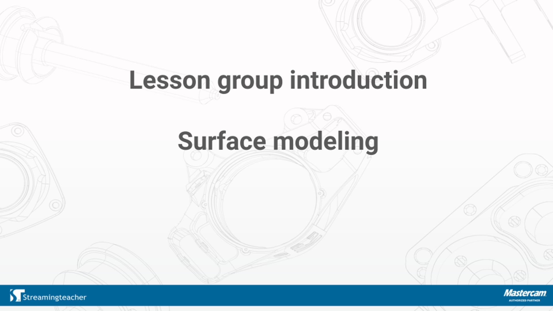 Intro to Surface Modeling