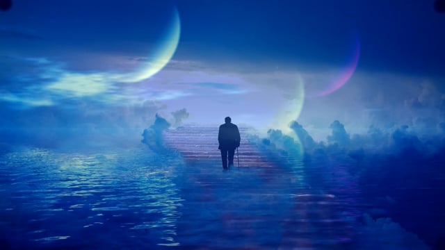 Man Walking Into Eternity Fantasy - Free video on Pixabay