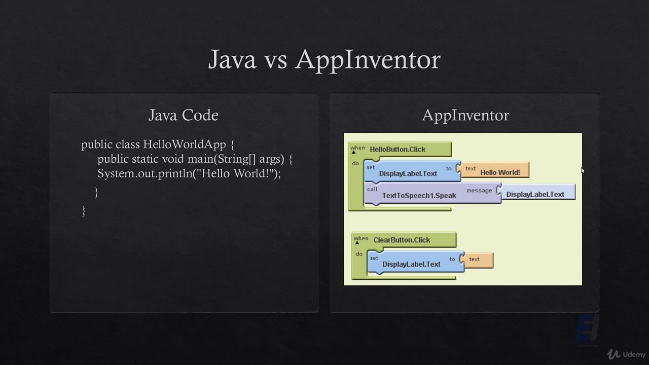 7 Java Vs App Inventor on Vimeo