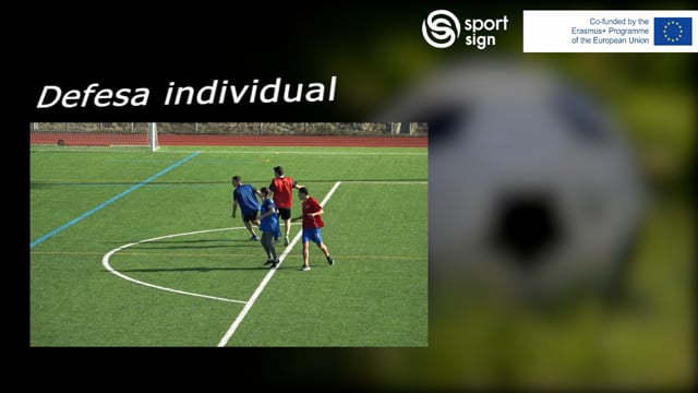 Futebol - Defesa individual