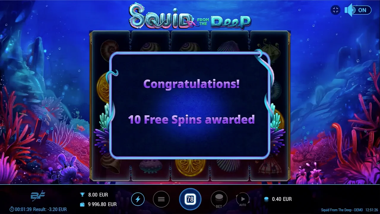 Squid From The Deep slot