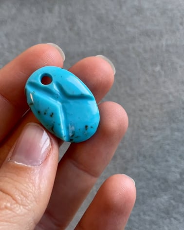 Video: 925 Sterling Silver Turquoise Pendant