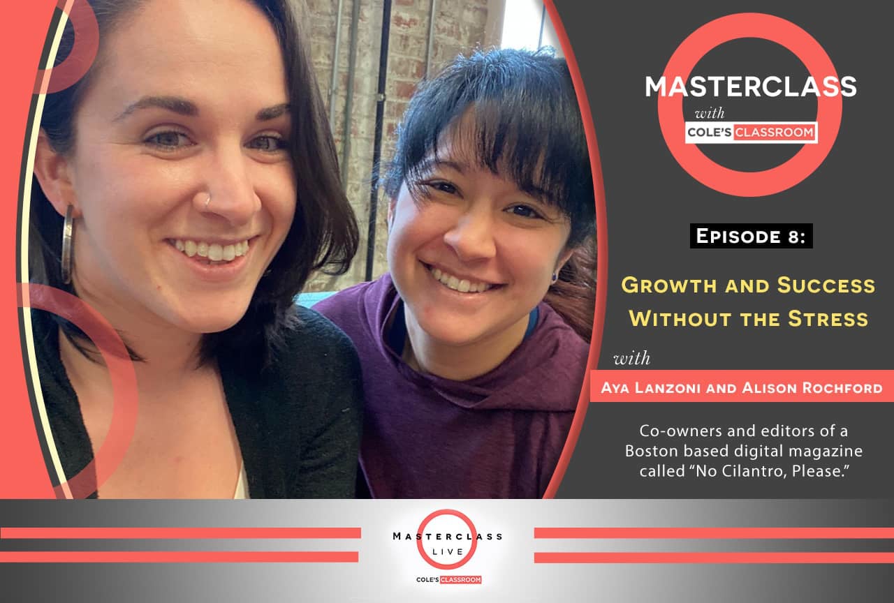 Masterclass Episode 8: Work/Life Balance and Networking with Aya & Alison