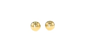 4mm 14kt Yellow Gold Ball Stud Earrings