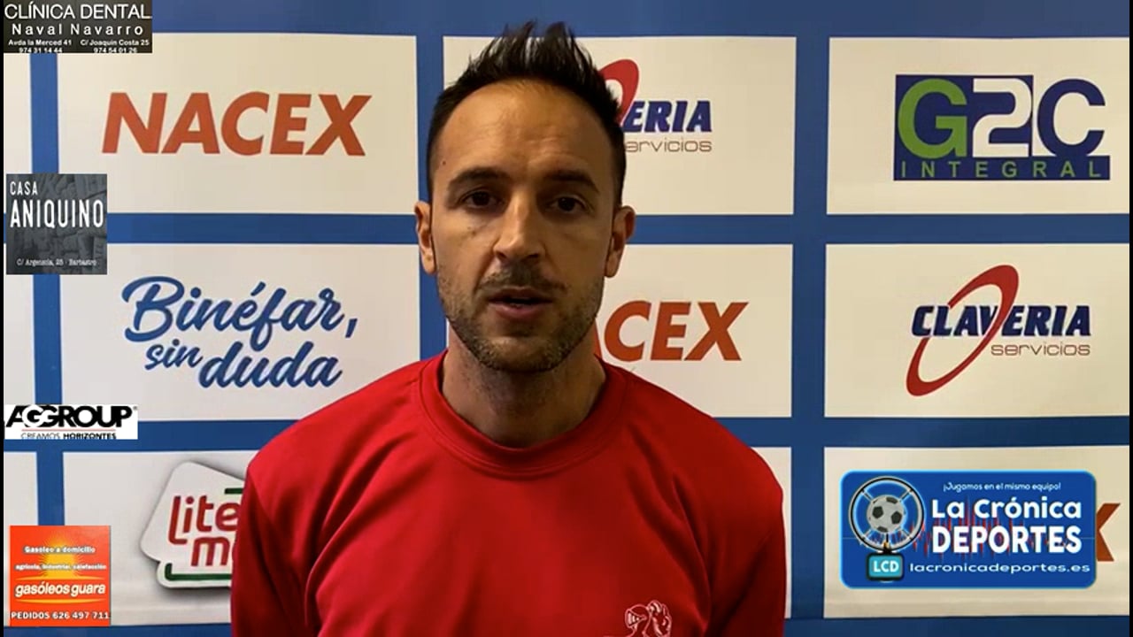 LA PREVIA / CD Belchite - CD Binéfar / DAVID GIMÉNEZ (Entrenador Binéfar) Jornada 30 / 3ª División