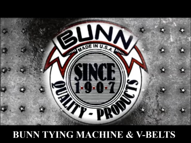 BUNN Tying Machine V-Belts