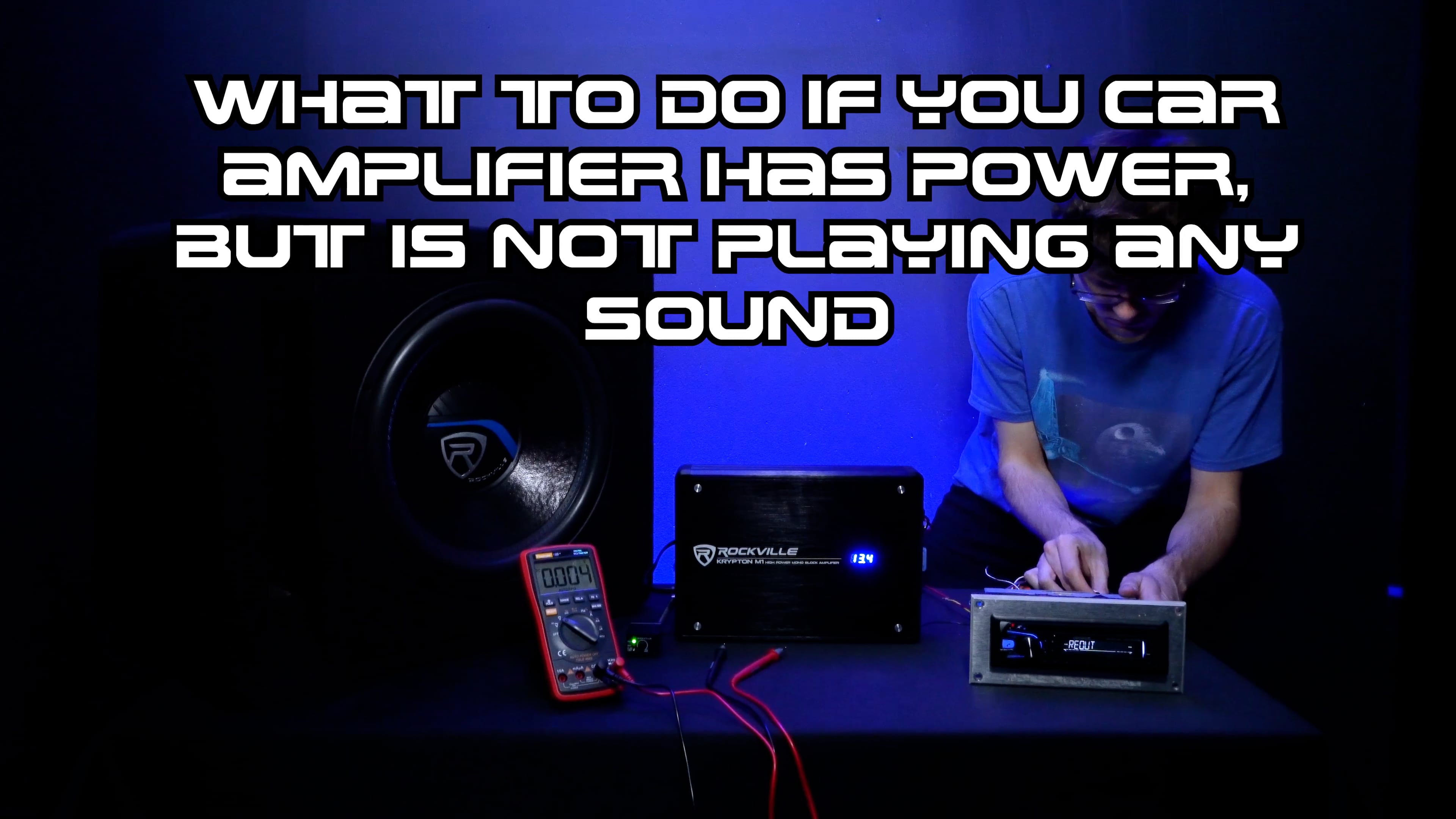 What to do if you Car Amplifier has Power, but no sound on Vimeo