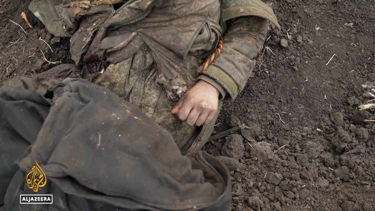 War in Ukraine - Aftermath of the battle in Mala Rogan on the outskirts of Kharkiv - 31 March 2022