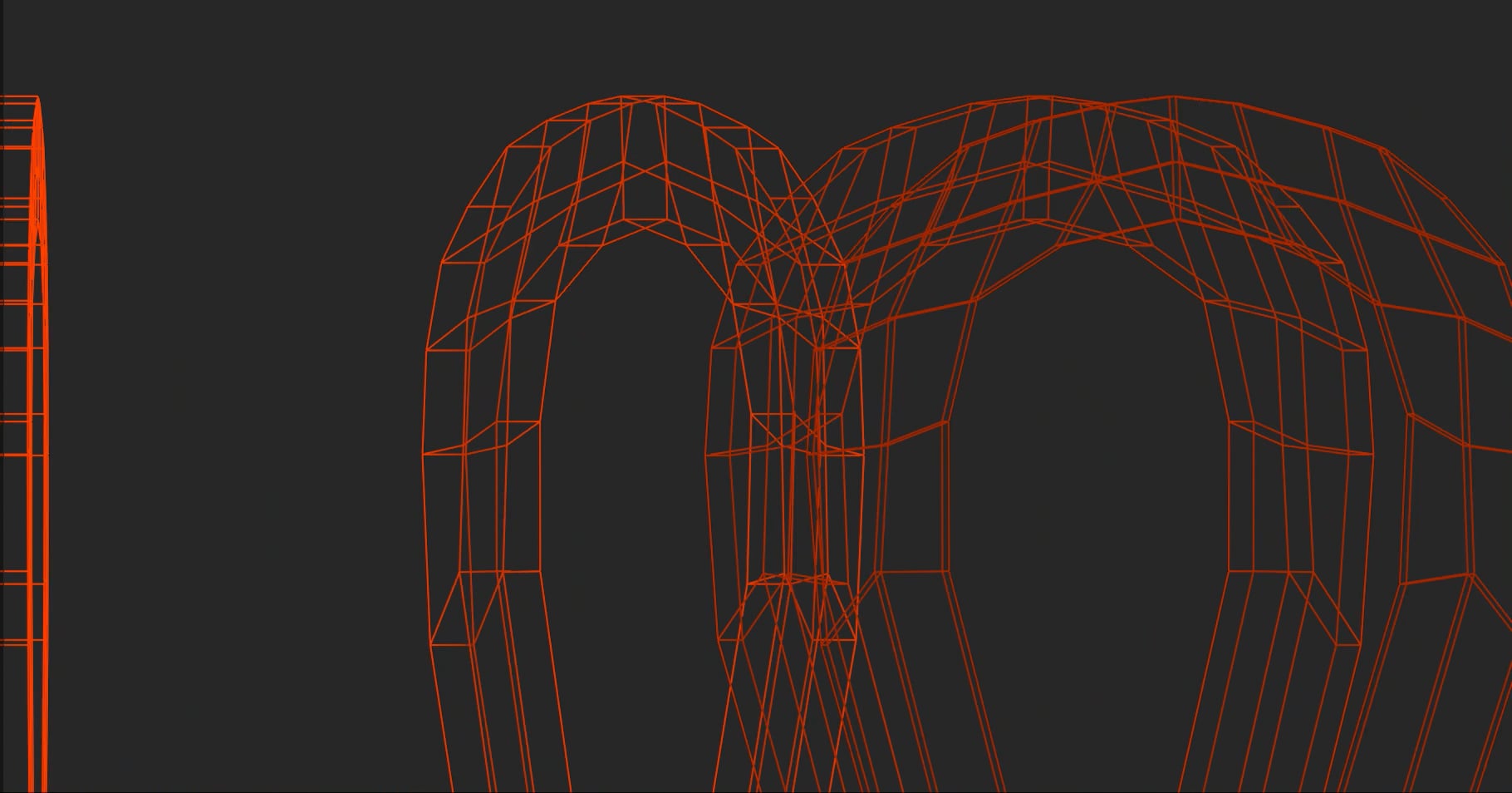 Wireframe Arches on Vimeo