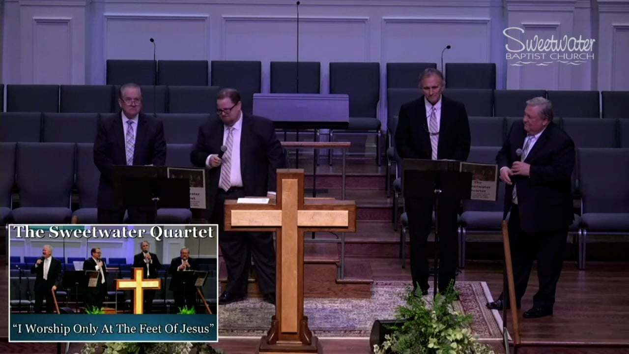 I'll Worship Only at the Feet of Jesus Sweetwater Quartet 2132022