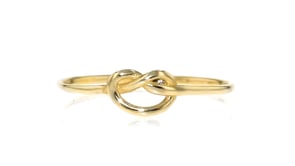 Italian 14kt Yellow Gold Love Knot Ring