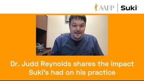 AAFP & Suki Customer Video: Dr. Judd Reynolds Shares the Impact Suki Has Had on His Practice