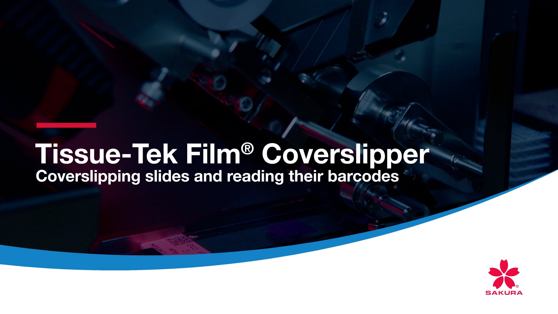 Coverslipping Slides With Film And Reading Their Barcodes On Vimeo