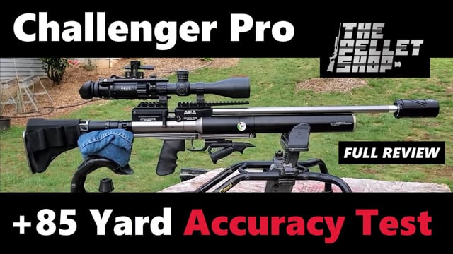 AEA Challenger Pro .25 (Full Review) +Accuracy @ 85 Yards - Regulated ...