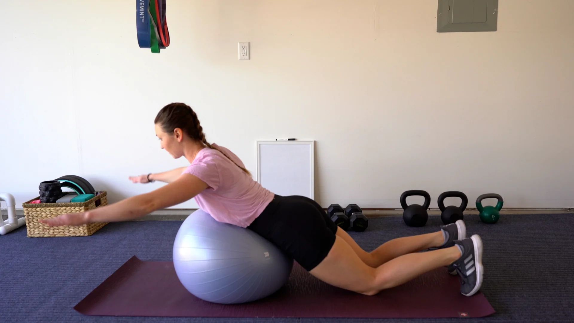 Stability Ball Y + W on Vimeo
