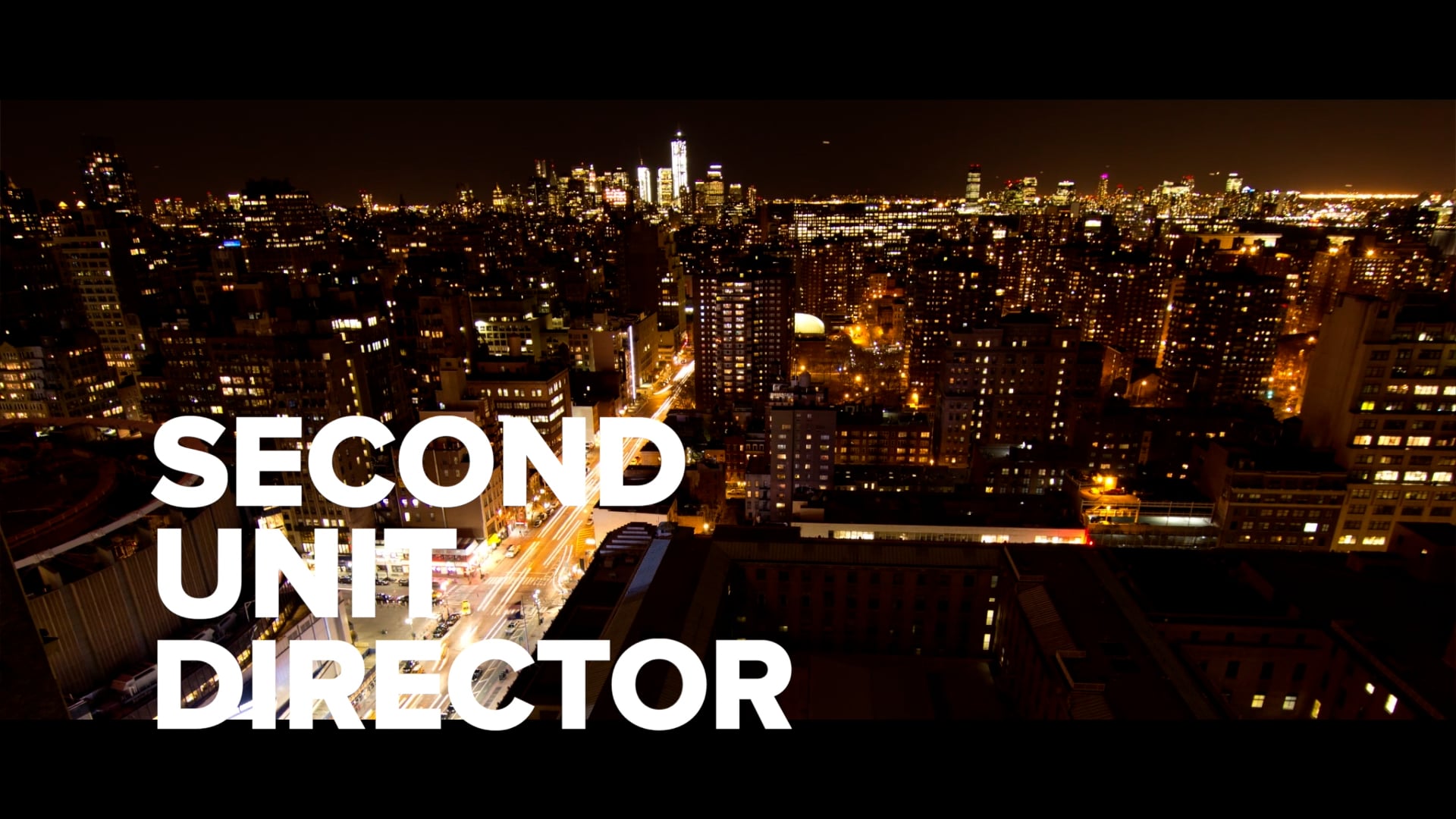 Second Unit Director Presentation