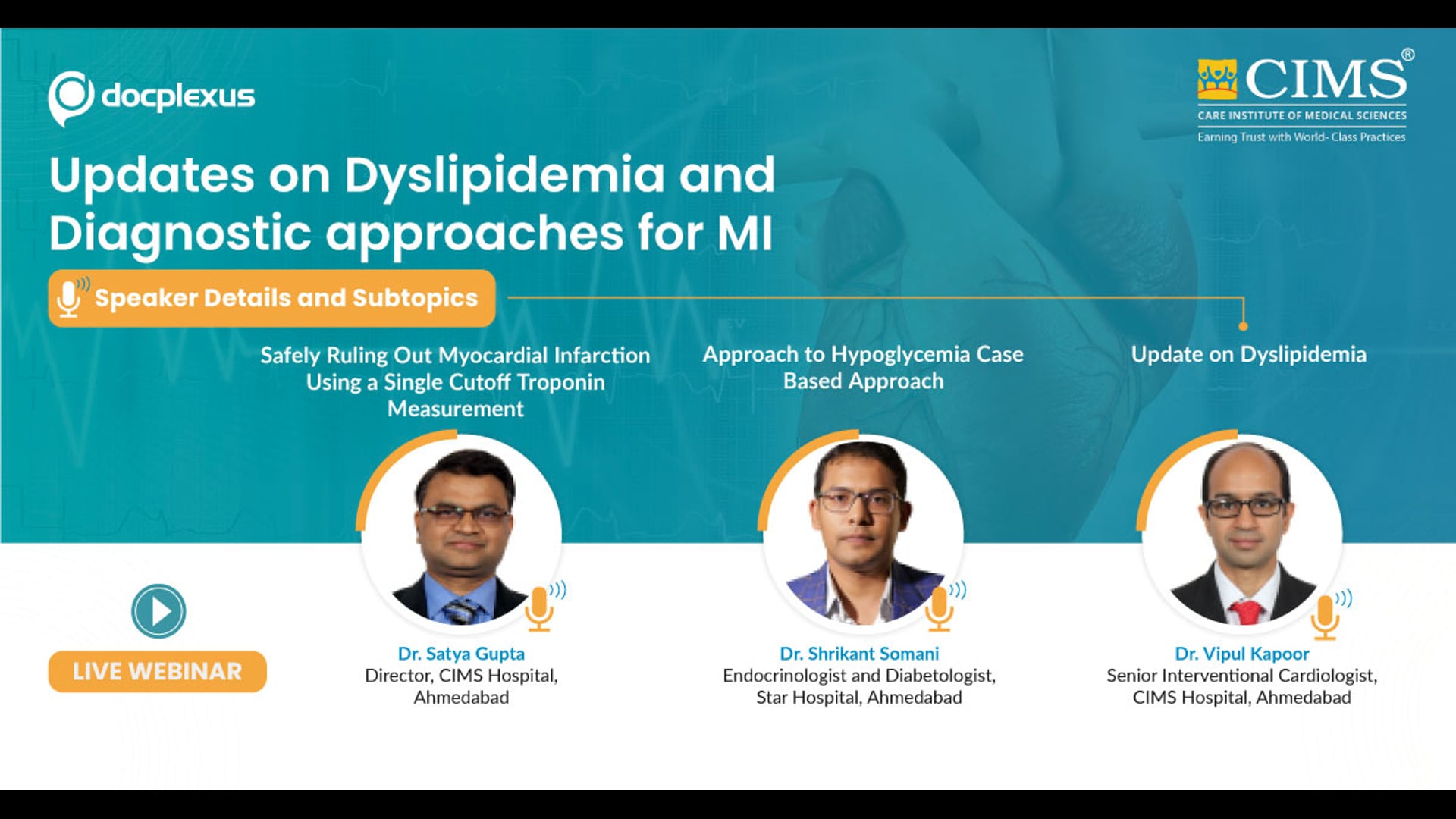 Updates on Dyslipidemia and Diagnostic Approaches for MI